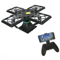 Радіокерований квадрокоптер Black Knight Cube 414 WiFi з камерою та передачею відео на смартфон